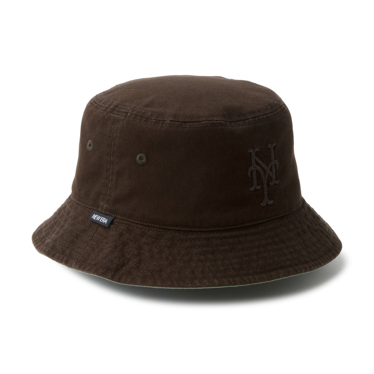 バケット01 リバーシブル MLB Bucket Hat ニューヨーク・メッツ バーントウッド/ニューオリーブ