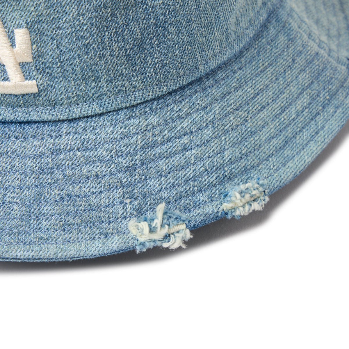 バケット01 MLB Damaged Denim ロサンゼルス・ドジャース ウォッシュドデニム