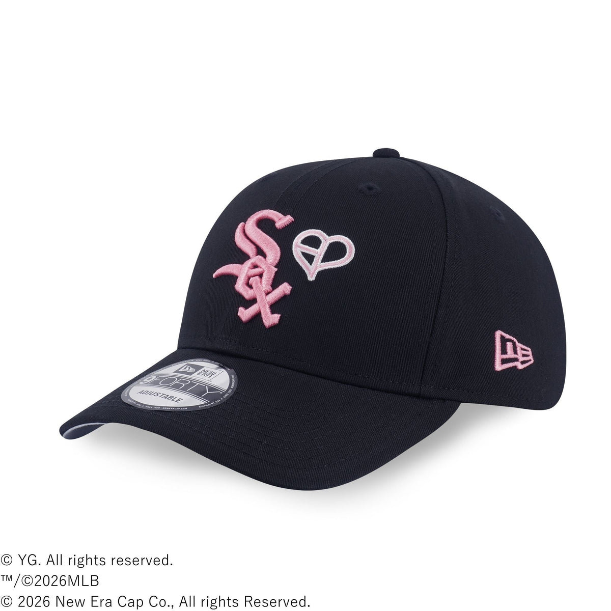 9FORTY BLACKPINK シカゴ・ホワイトソックス ブラック