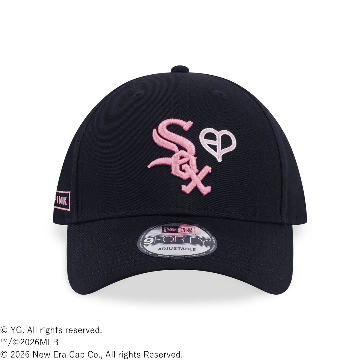 9FORTY BLACKPINK シカゴ・ホワイトソックス ブラック