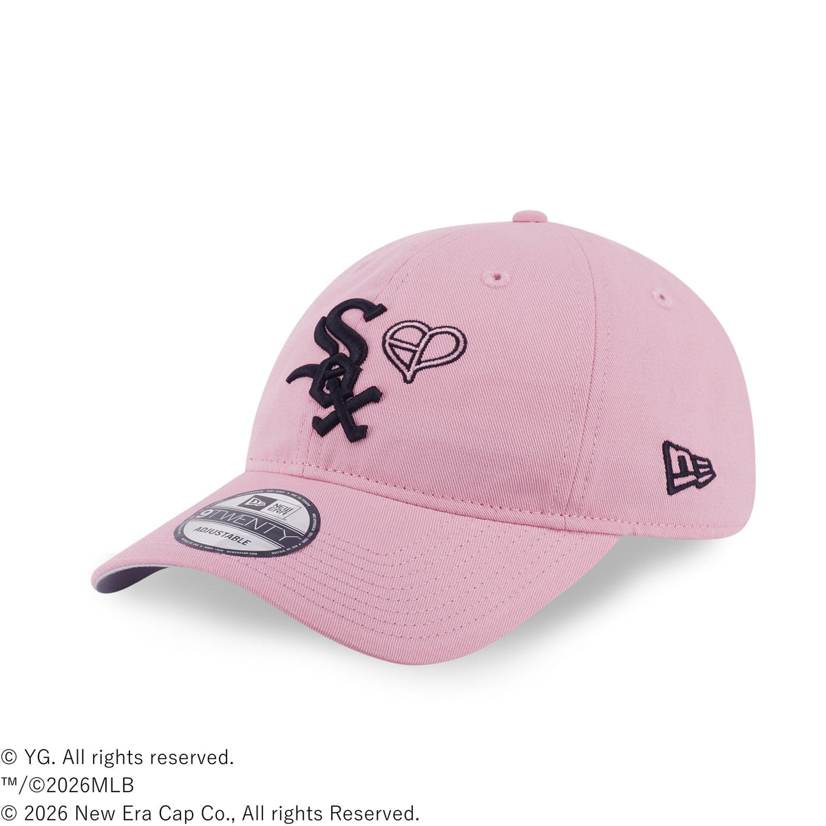 9TWENTY BLACKPINK シカゴ・ホワイトソックス ピンク