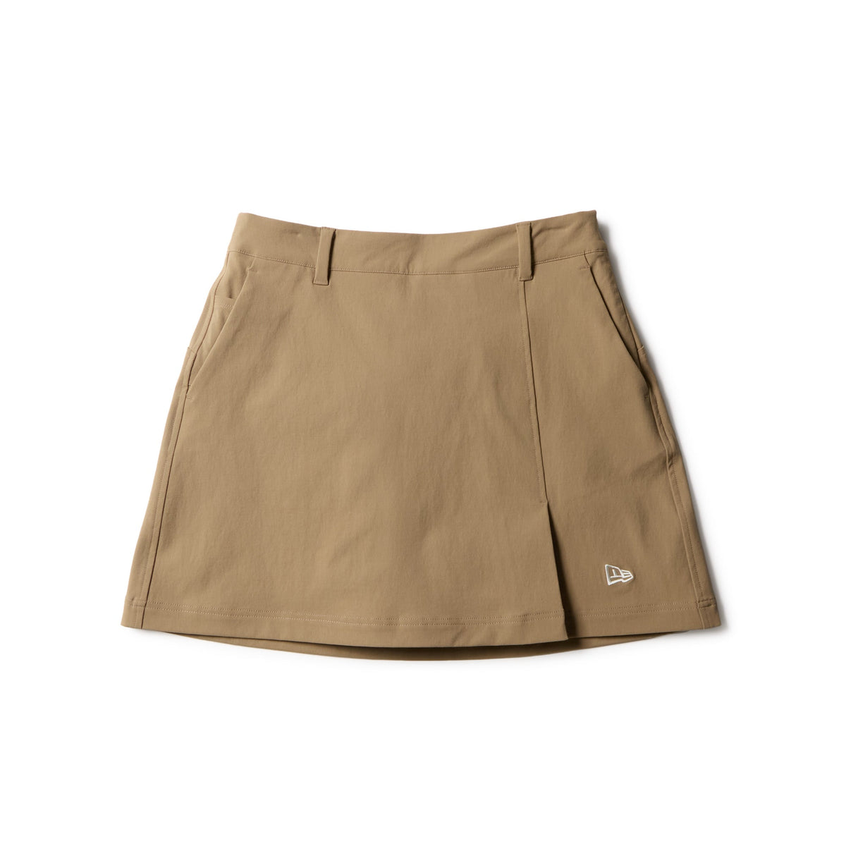 ウィメンズ ストレッチ ツイル スカート フロントスリット ベージュ | ゴルフ