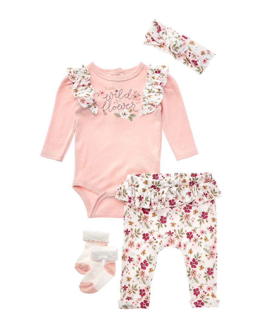 Catherine Malandrino 4pc Bodysuit Set