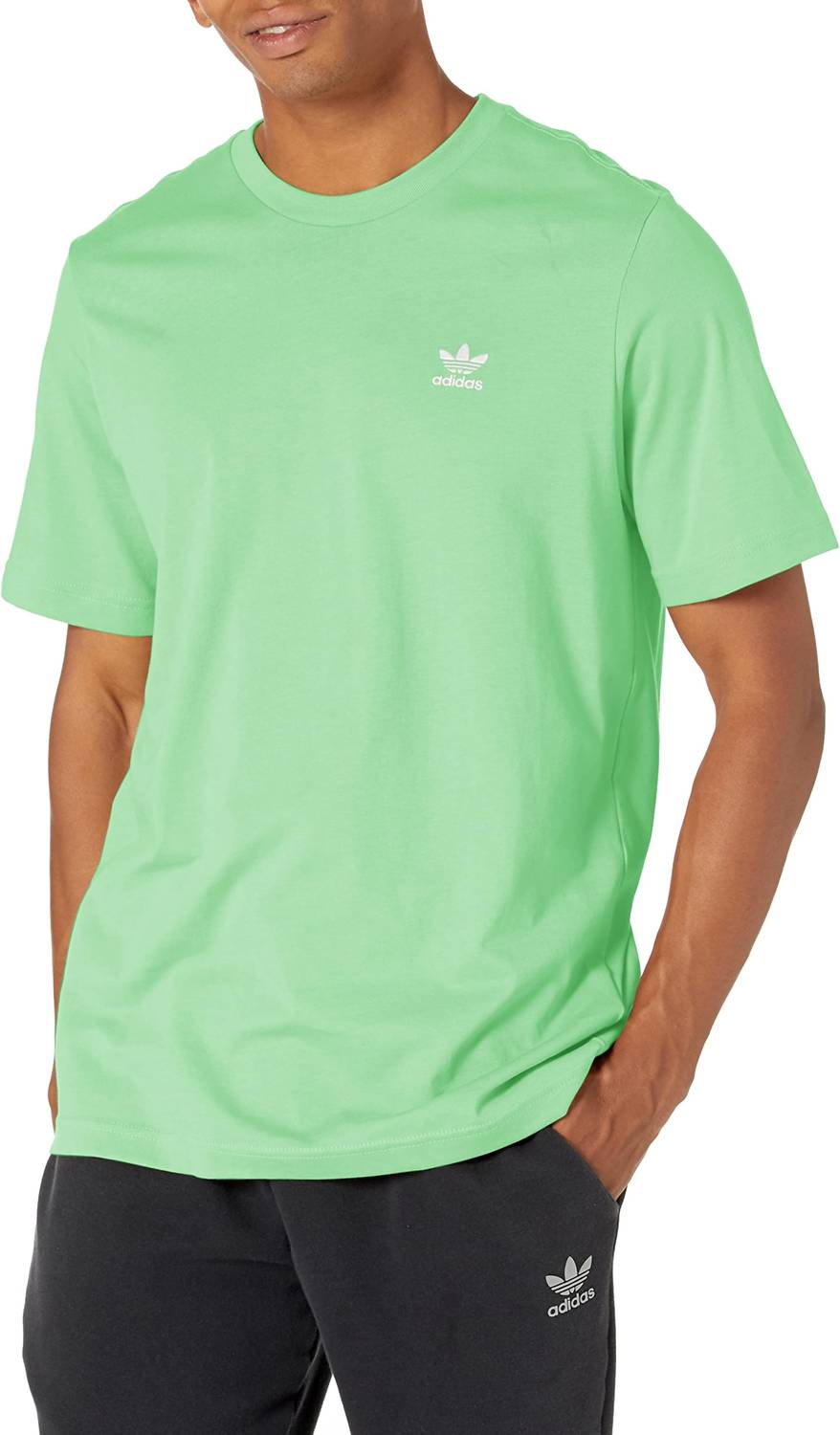 Adicolor Essentials Trefoil Tee In Glory Mint