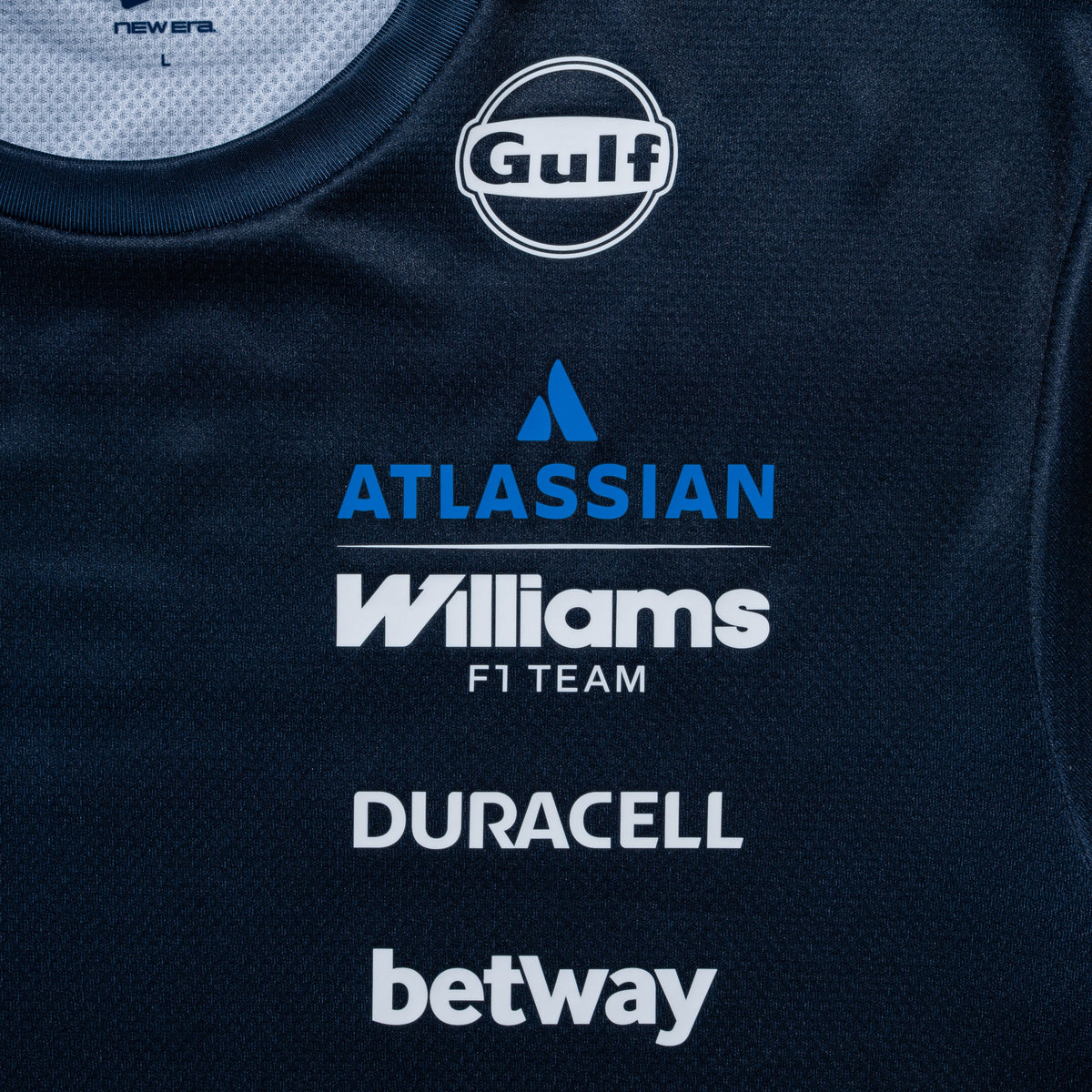 半袖 テック Tシャツ Atlassian Williams F1 Team アトラシアン・ウィリアムズF1チーム Carlos Sainz 55 ネイビー