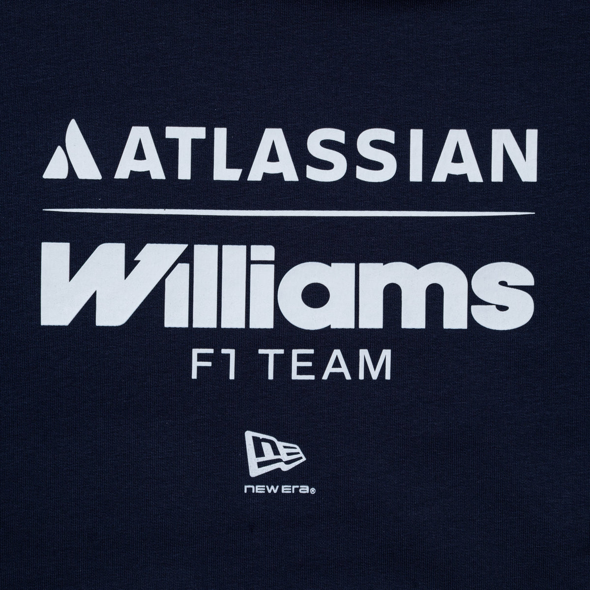 裏毛 オーバーサイズド スウェット プルオーバーフーディー Atlassian Williams F1 Team アトラシアン・ウィリアムズF1チーム ネイビー