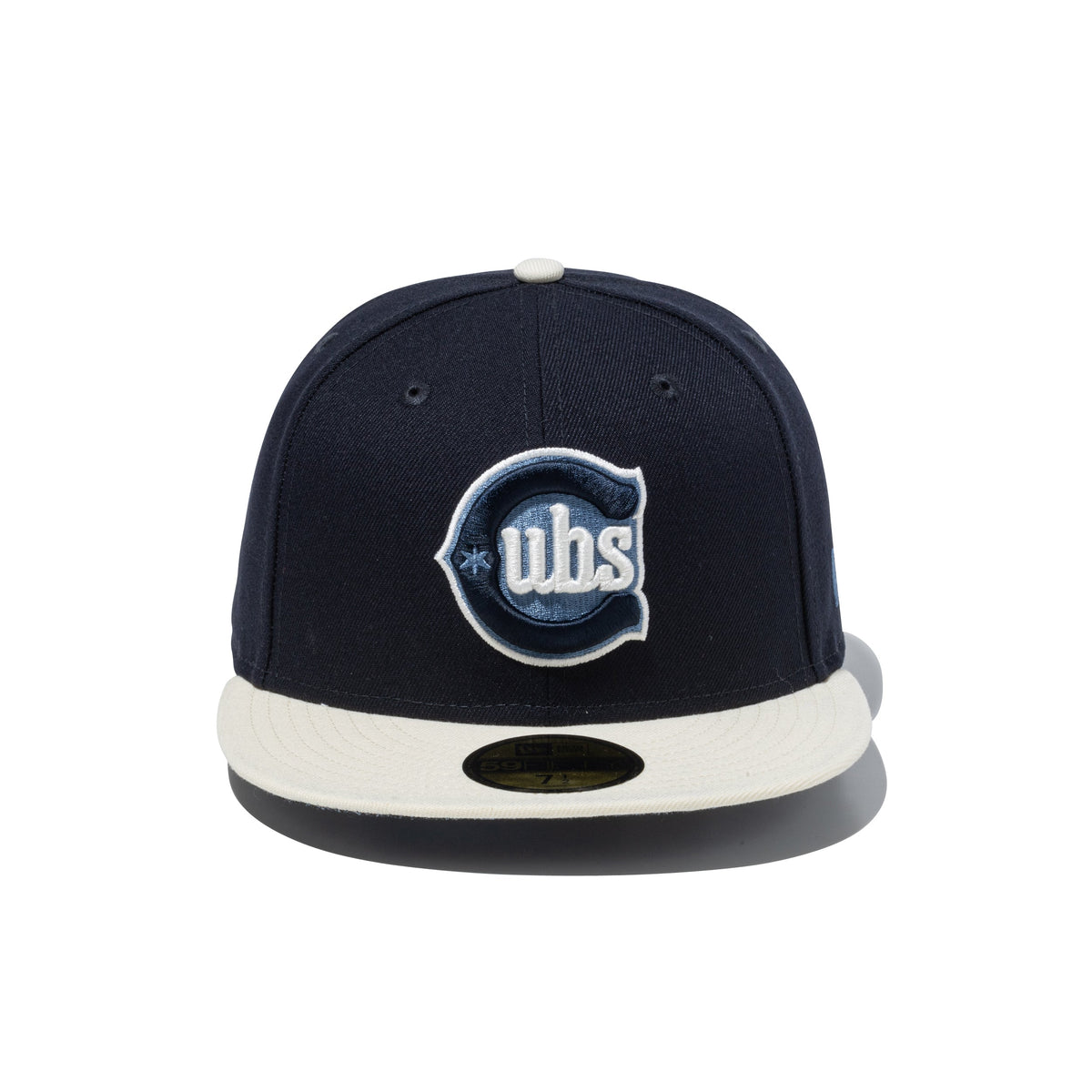 59FIFTY Paisley ペイズリー シカゴ・カブス ネイビー クロームホワイトバイザー