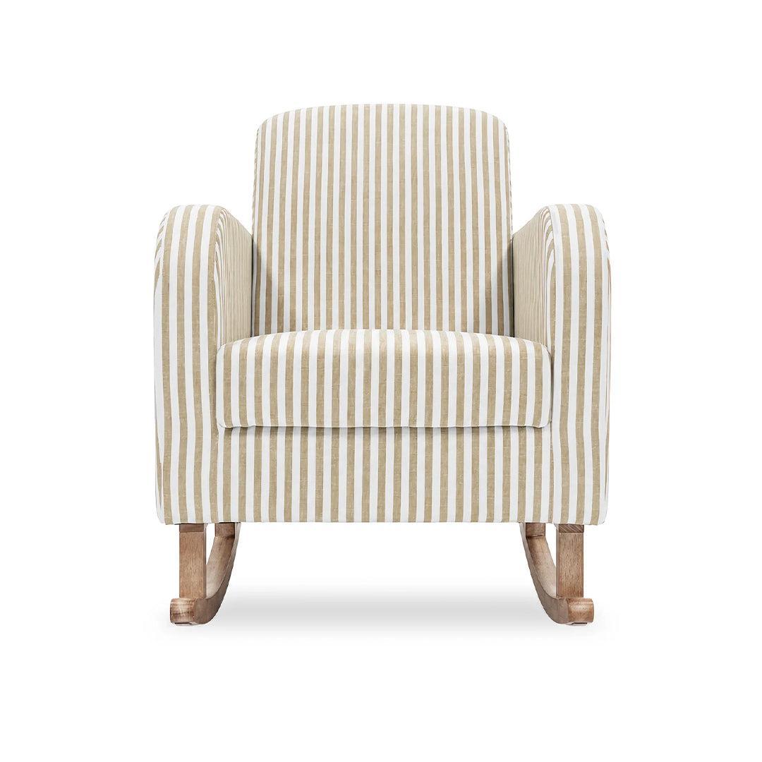 CuddleCo Etta Nursing Chair & Footstool - Beach Stripe