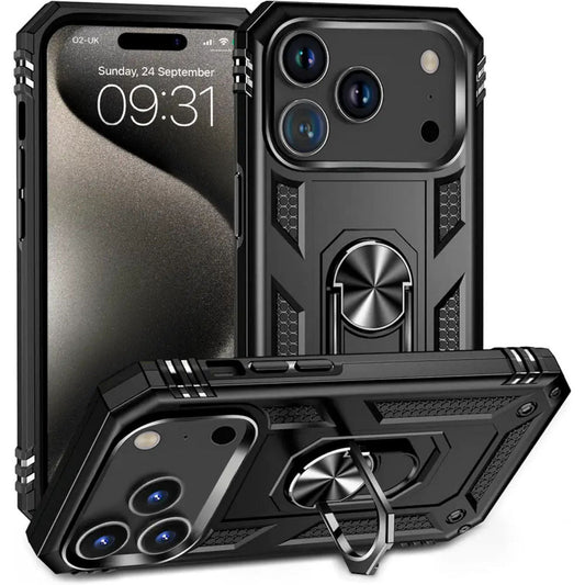 Entronix Case Compatible with iPhone 18 Pro Max - Dual-Layer Guard Gripstand