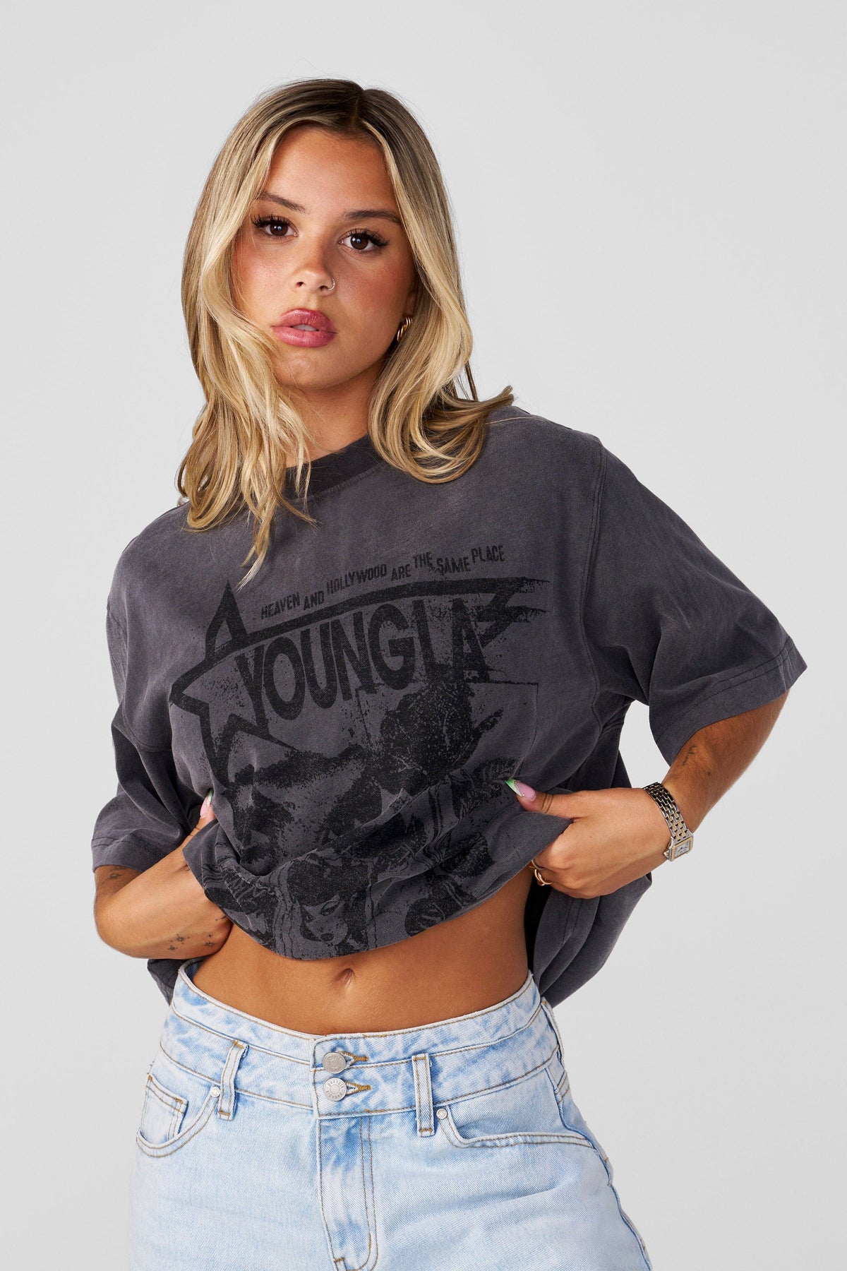 W412 Vintage Oversized Tee