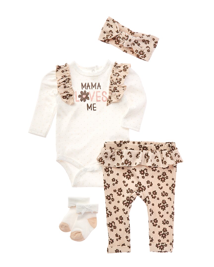 Catherine Malandrino 4pc Bodysuit Set