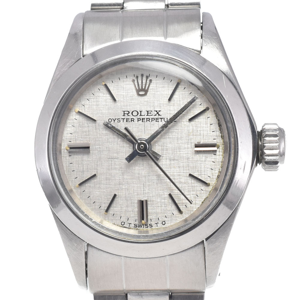 Rolex Oyster Perpetual Automatic Stainless Steel Watch (Pre-Owned)