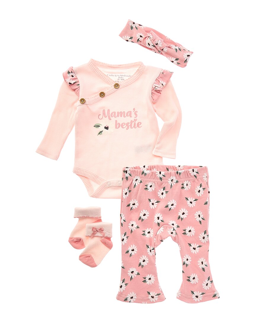 Catherine Malandrino 4pc Bodysuit Set