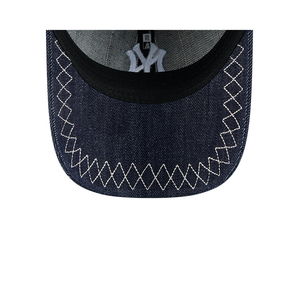 9TWENTY Denim Embroidery ニューヨーク・ヤンキース ネイビー