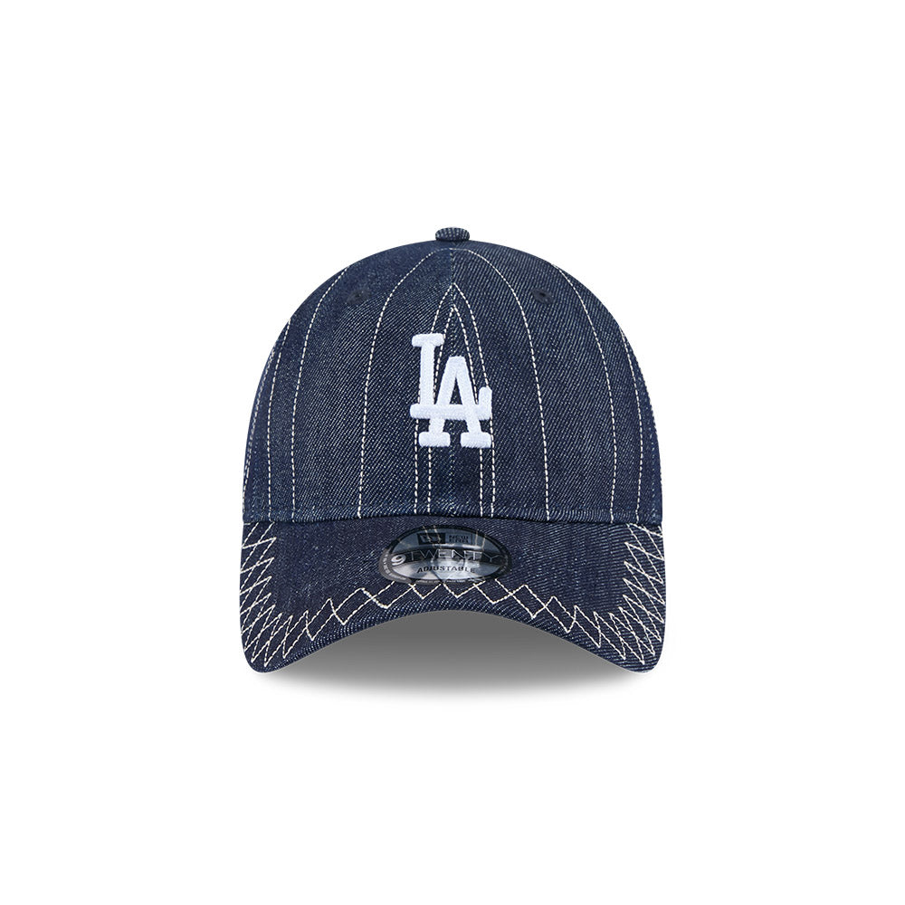 9TWENTY Denim Embroidery ロサンゼルス・ドジャース ネイビー