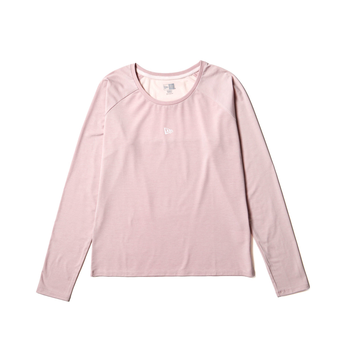 ウィメンズ 長袖 Tシャツ Back Sheer Middle Length ライトローズピンク｜パフォーマンスアパレル