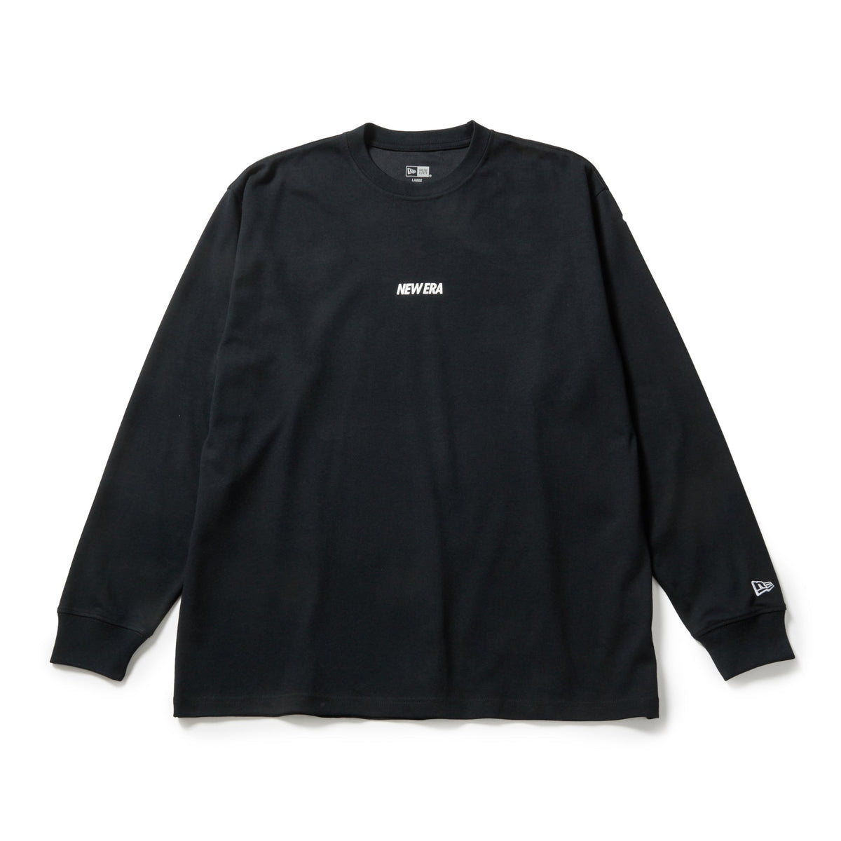 長袖 オーバーサイズド パフォーマンス Tシャツ Overlap Logo ブラック｜パフォーマンスアパレル