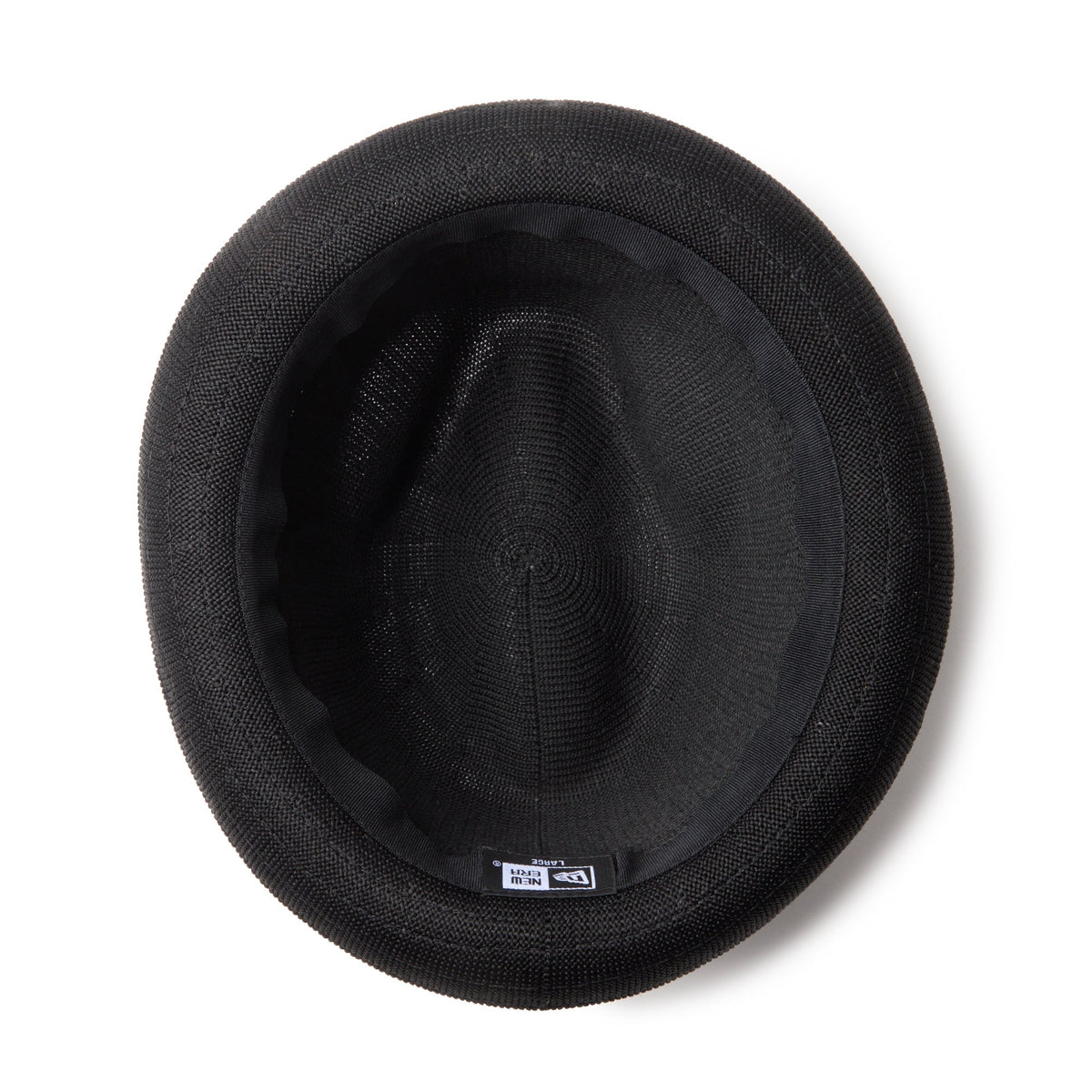 ニットフェドーラ Knit Fedora ブラック メタルピン ゴールド