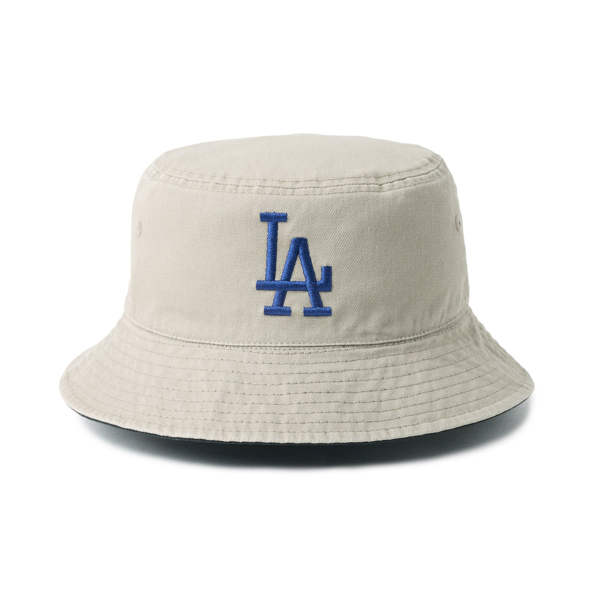 バケット01 リバーシブル MLB Bucket Hat ロサンゼルス・ドジャース ブラック/ペブル