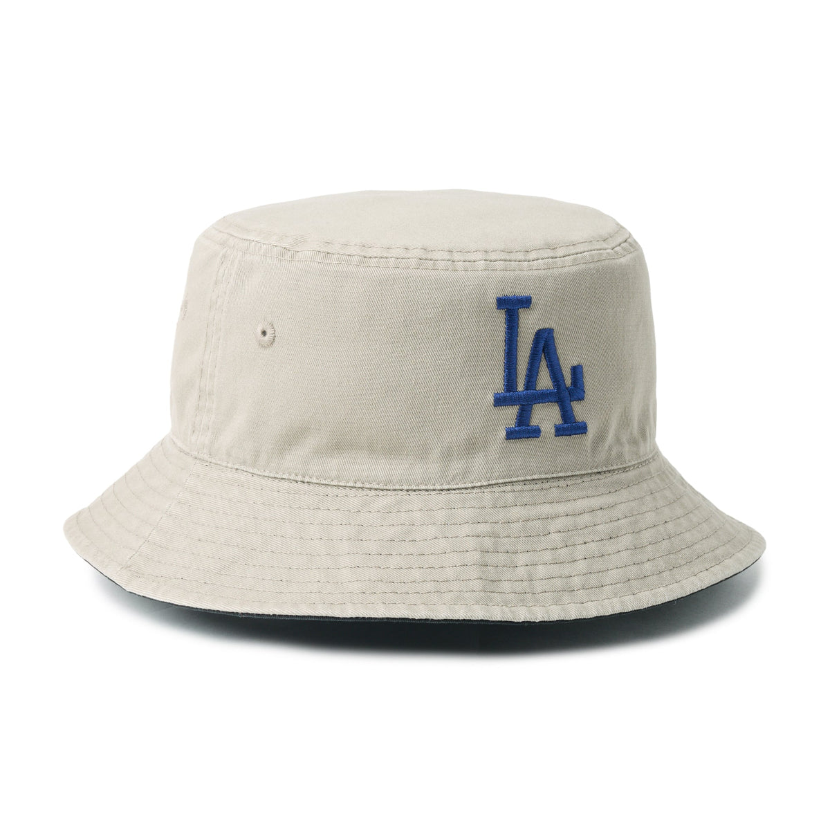 バケット01 リバーシブル MLB Bucket Hat ロサンゼルス・ドジャース ブラック/ペブル