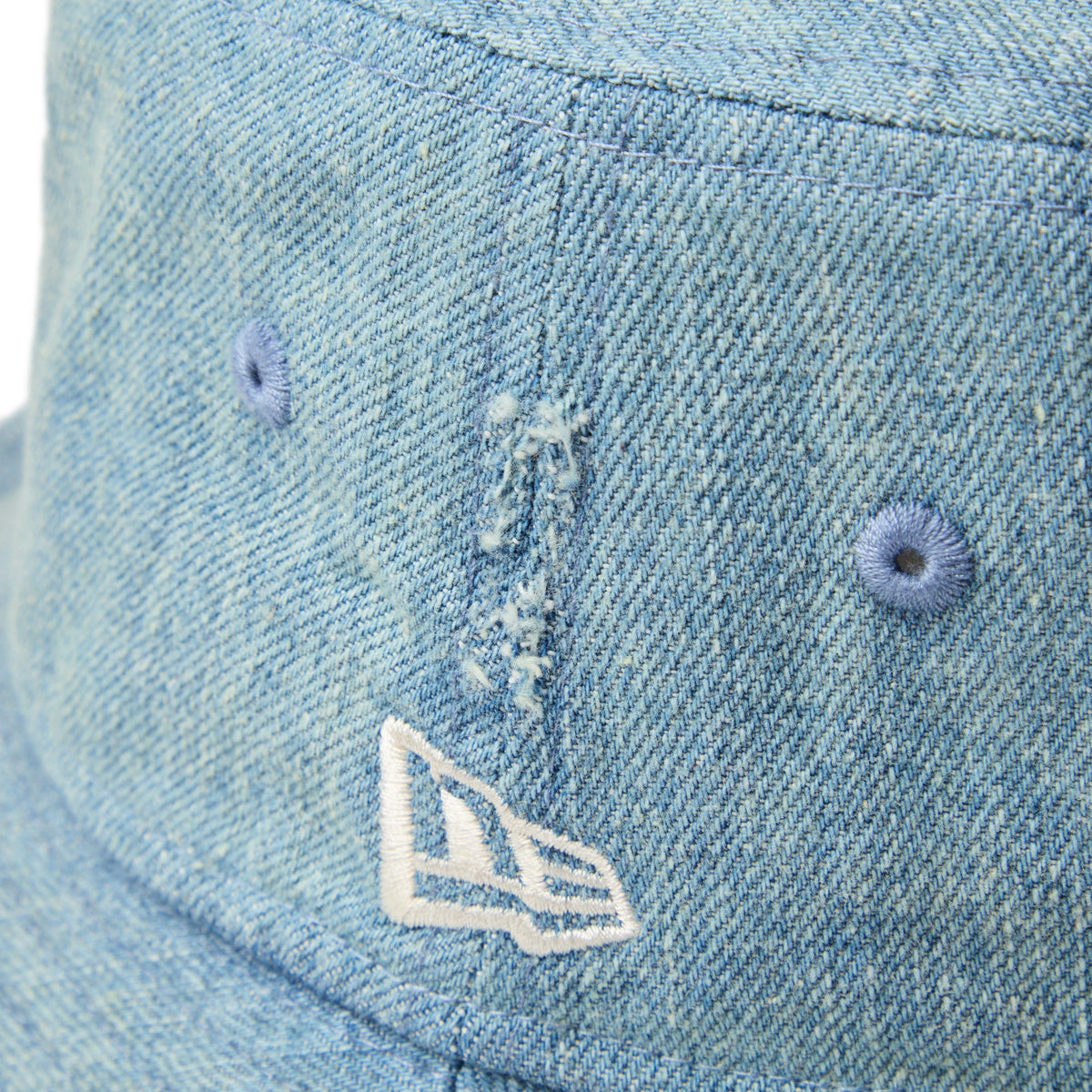 バケット01 MLB Damaged Denim ロサンゼルス・ドジャース ウォッシュドデニム