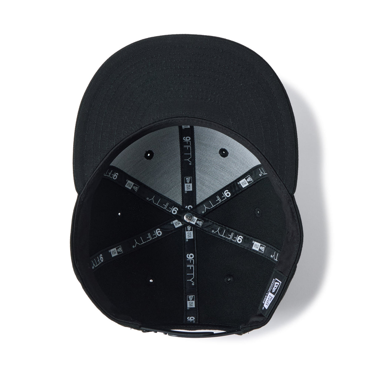9FIFTY Flag Logo ラバーパッチ Rubber Patch ブラック