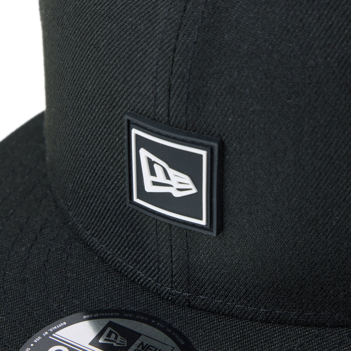 9FIFTY Flag Logo ラバーパッチ Rubber Patch ブラック