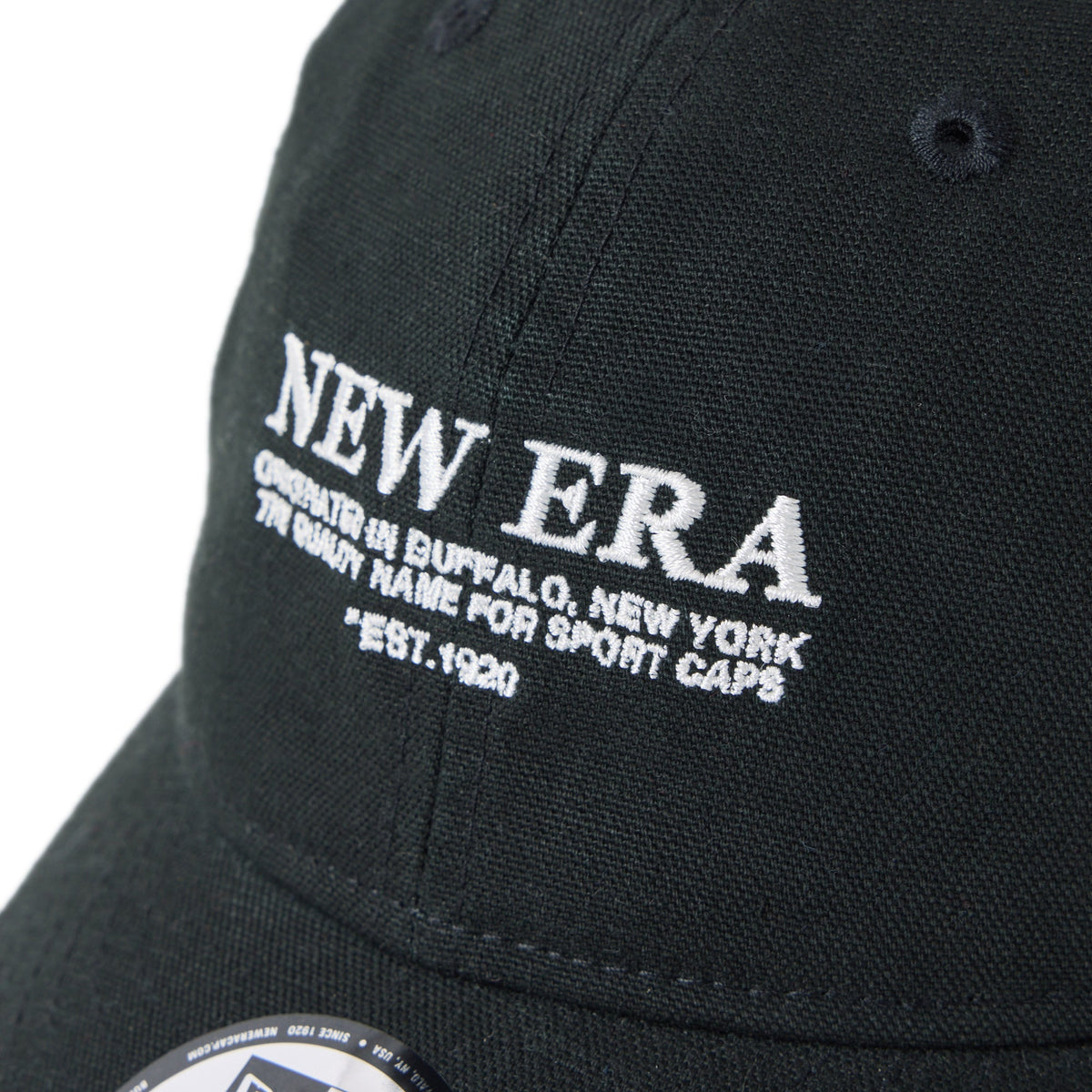 9THIRTY Duck Canvas NEW ERAロゴ ブラック