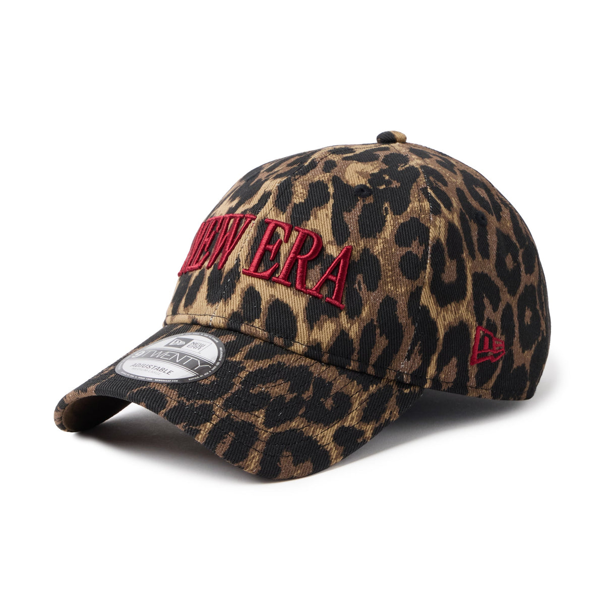 9TWENTY Leopard ブラウン レッド