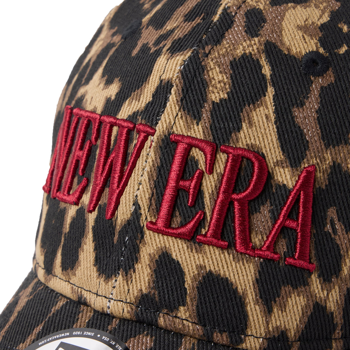 9TWENTY Leopard ブラウン レッド