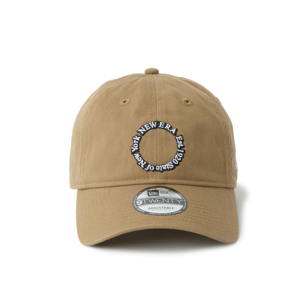 9TWENTY Circle Logo カーキ