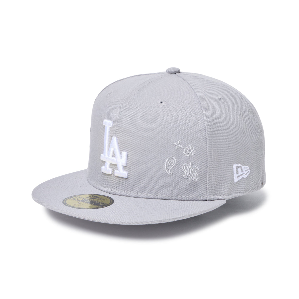 59FIFTY Paisley Embroidery ロサンゼルス・ドジャース グレー