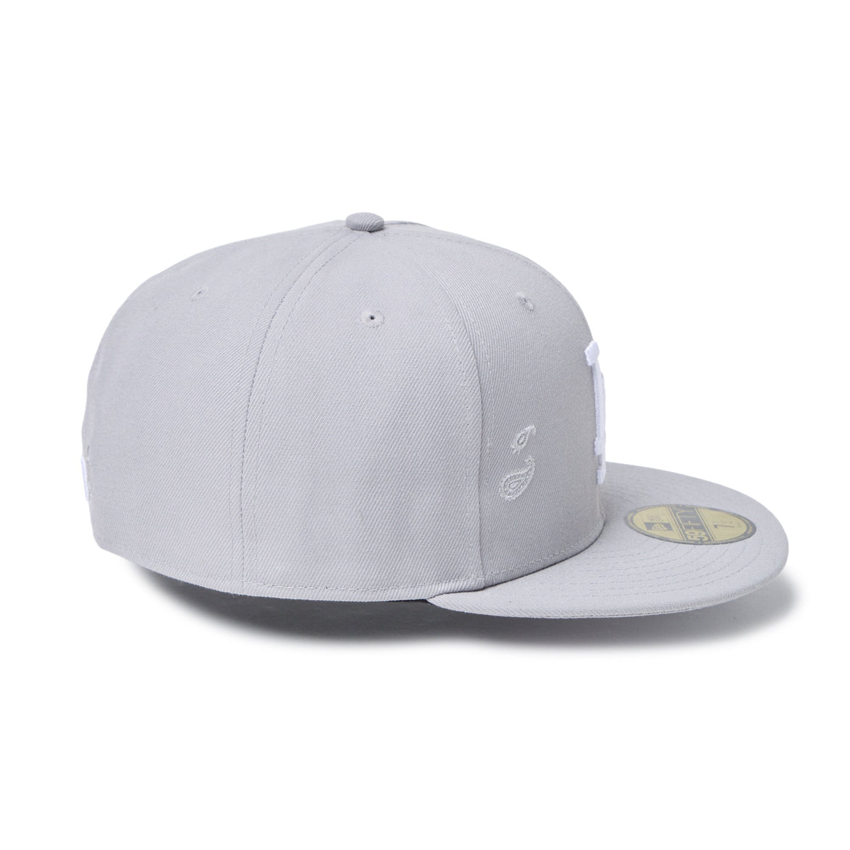 59FIFTY Paisley Embroidery ロサンゼルス・ドジャース グレー