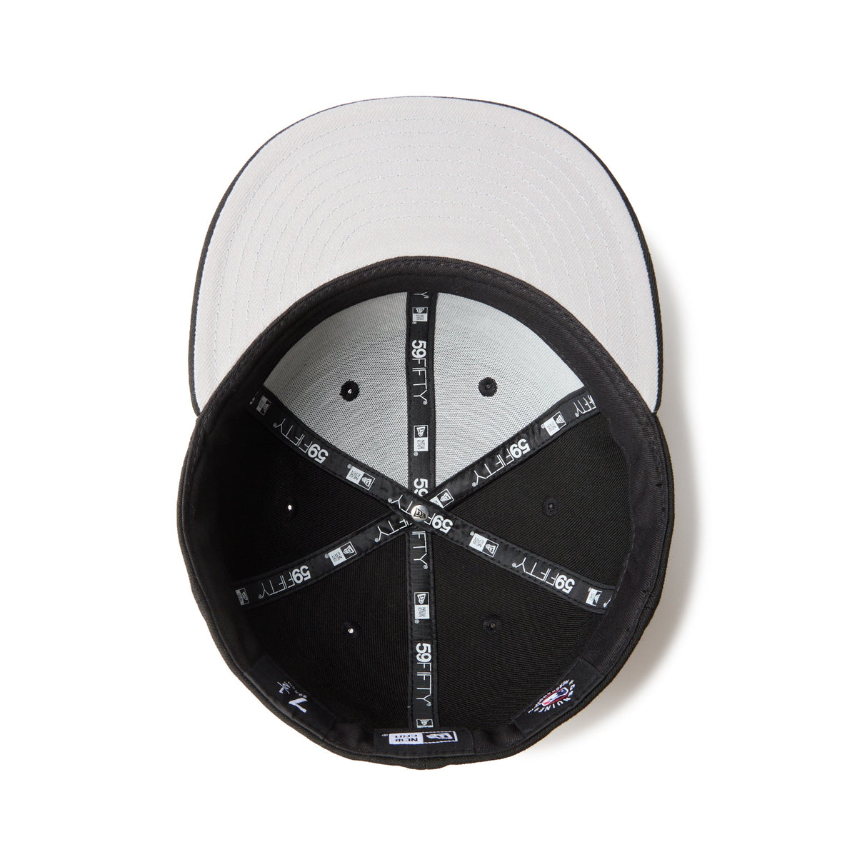 59FIFTY MLB Upside Down ロサンゼルス・ドジャース ブラック