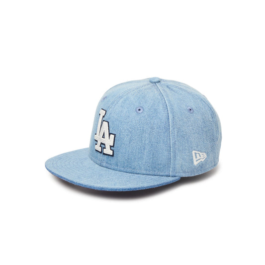 キッズ Youth 9FIFTY Denim ロサンゼルス・ドジャース ネイビー