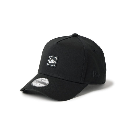 キッズ Youth 9FORTY A-Frame Flag Logo ラバーパッチ Rubber Patch ブラック