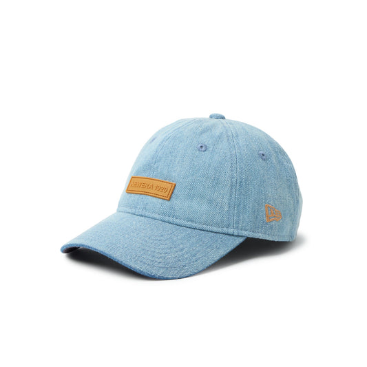 キッズ Youth 9TWENTY ラバーパッチ Rubber Patch ウォッシュドデニム ネイビー