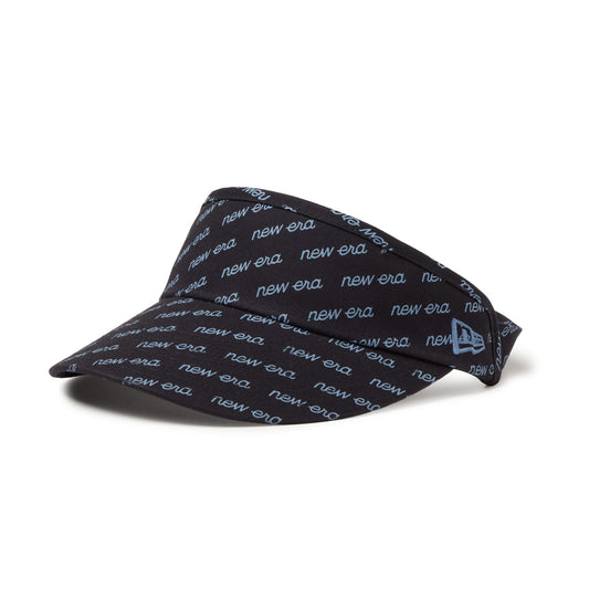 ウィメンズ サンバイザー Tall Visor モノグラム new era ネイビー | ゴルフ