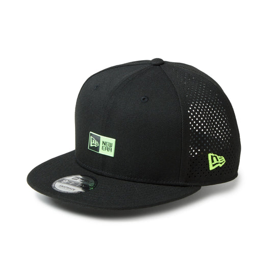 9FIFTY レーザーパーフォレーション Box Logo ボックスロゴ ブラック | ゴルフ