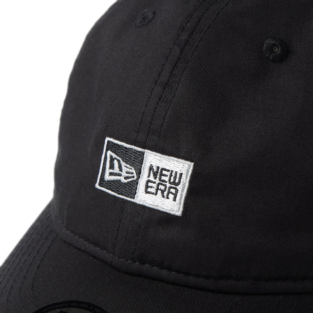9THIRTY Long Visor CLEANSE Mini Box Logo ブラック｜アウトドア