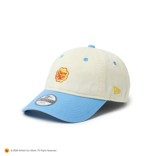 キッズ Youth 9TWENTY Chupa Chups チュッパチャプス 2-Tone クロームホワイト/スカイブルー
