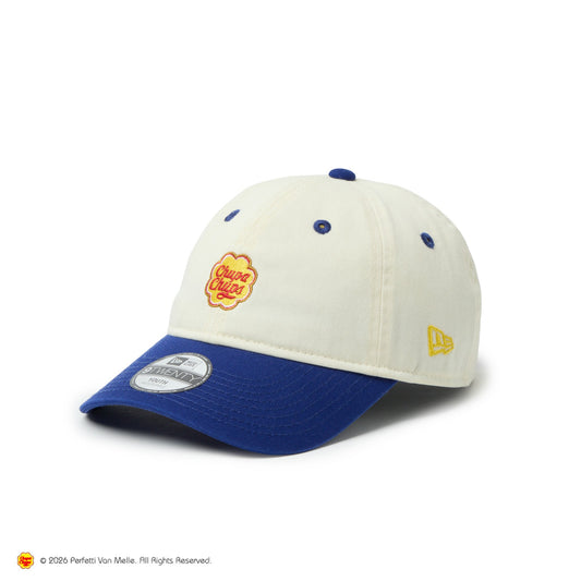 キッズ Youth 9TWENTY Chupa Chups チュッパチャプス 2-Tone クロームホワイト/ネイビー
