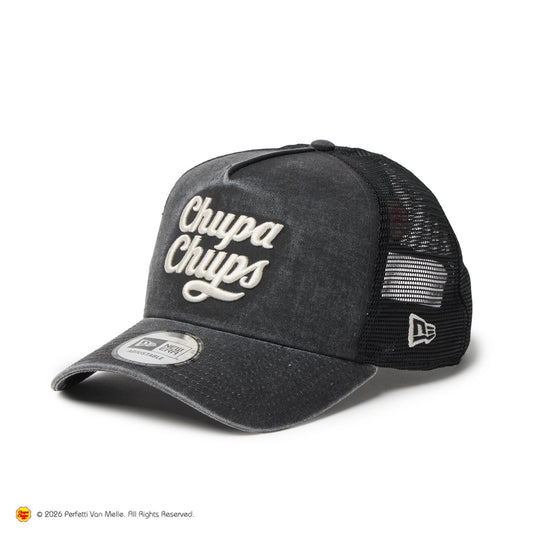 9FORTY A-Frame トラッカー Chupa Chups チュッパチャプス イタリアンウォッシュ ブラック