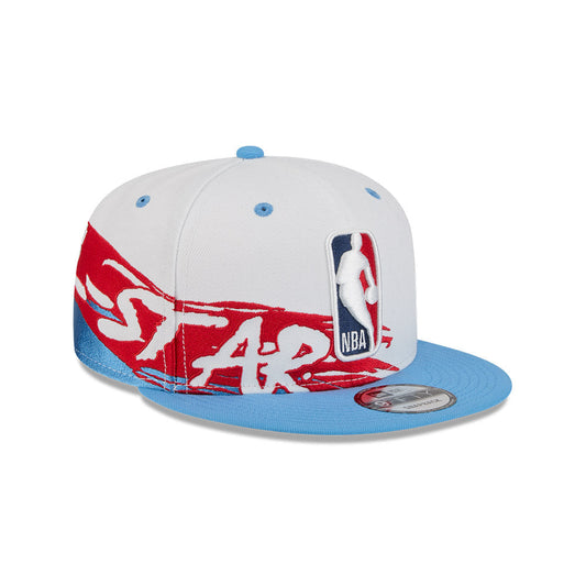 9FIFTY 2026 NBA All-Star Game Brushstroke クロームホワイト スカイブルーバイザー
