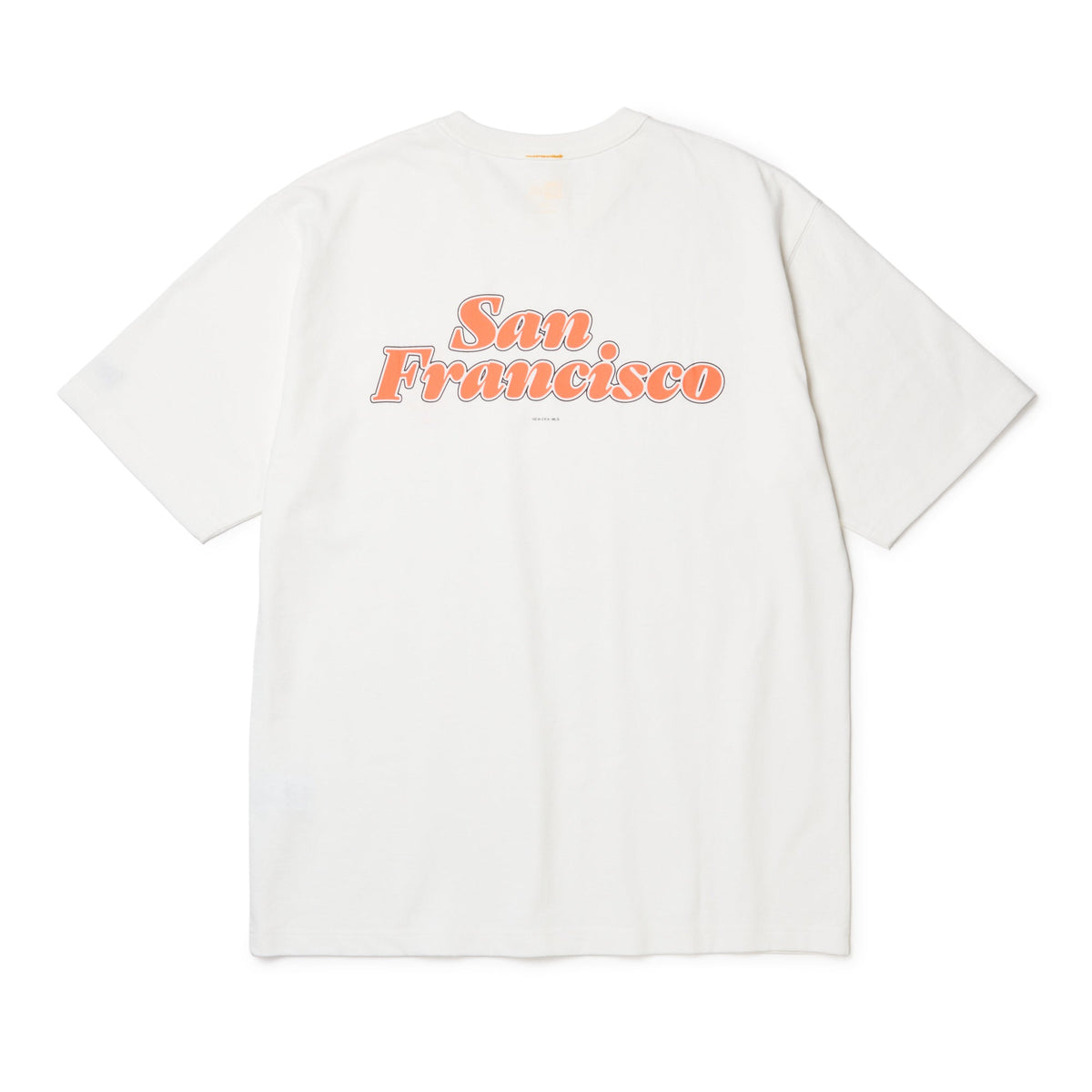 半袖 ウォッシュドコットン Tシャツ powered by GORO (min-nano) サンフランシスコ・ジャイアンツ オフホワイト