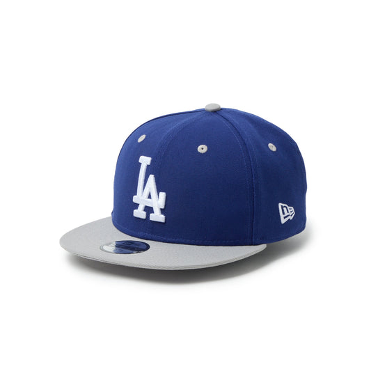 キッズ Youth 9FIFTY powered by GORO (min-nano) KIDS ロサンゼルス・ドジャース ダークロイヤル/グレー