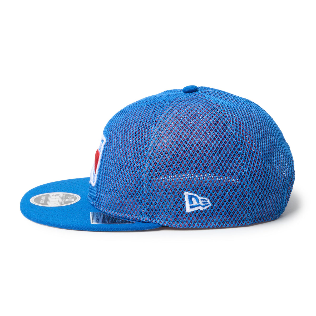RC 9FIFTY Flat Visor powered by GORO (min-nano) ニューヨーク・レンジャース ダブルメッシュ ブルーメッシュ/ブルーアズール