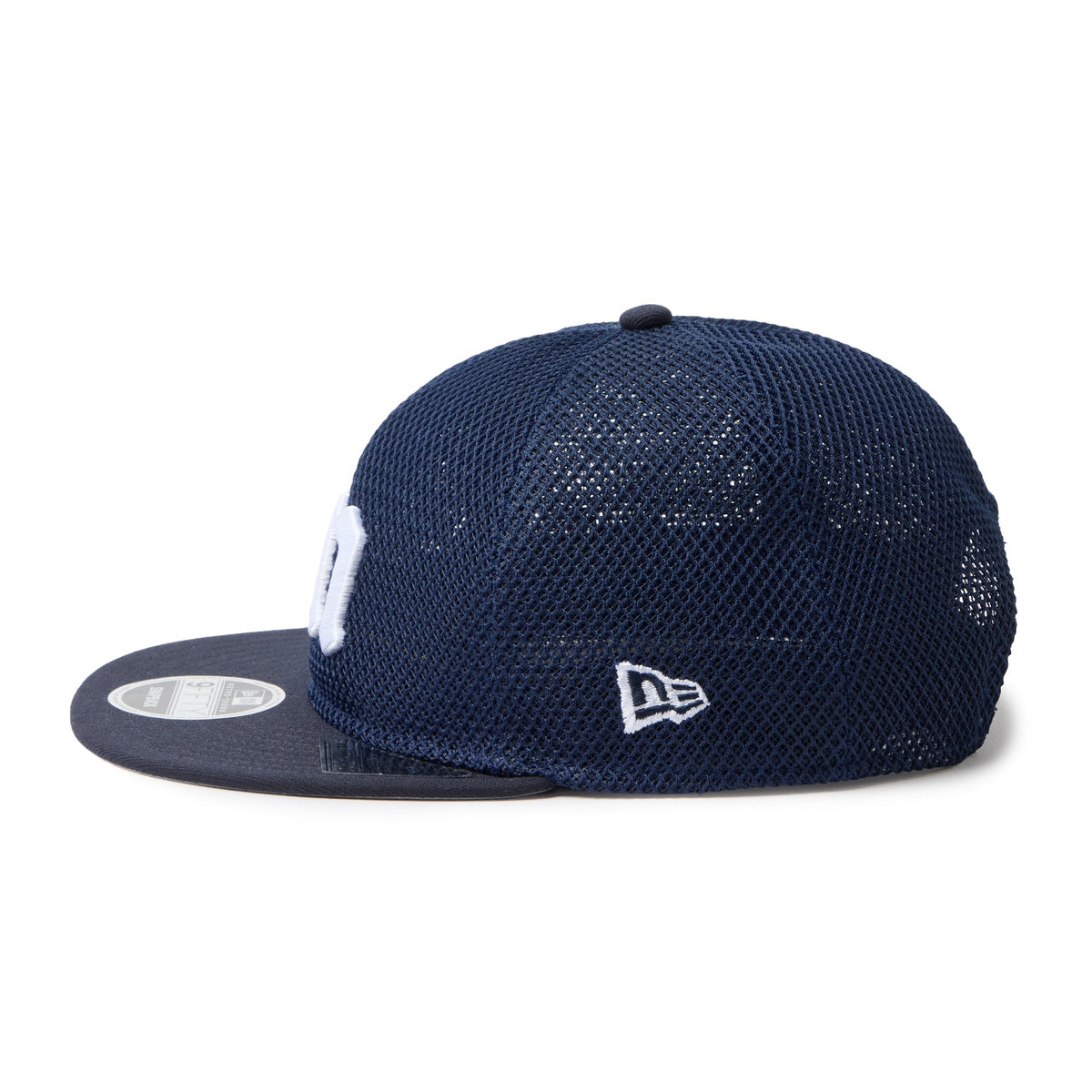 RC 9FIFTY Flat Visor powered by GORO (min-nano) ダブルメッシュ ネイビーメッシュ/ネイビー