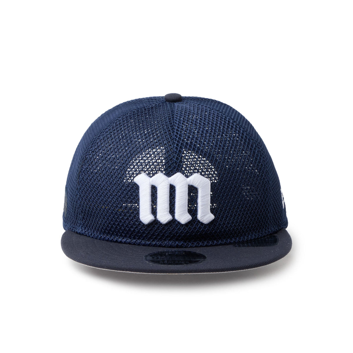 RC 9FIFTY Flat Visor powered by GORO (min-nano) ダブルメッシュ ネイビーメッシュ/ネイビー
