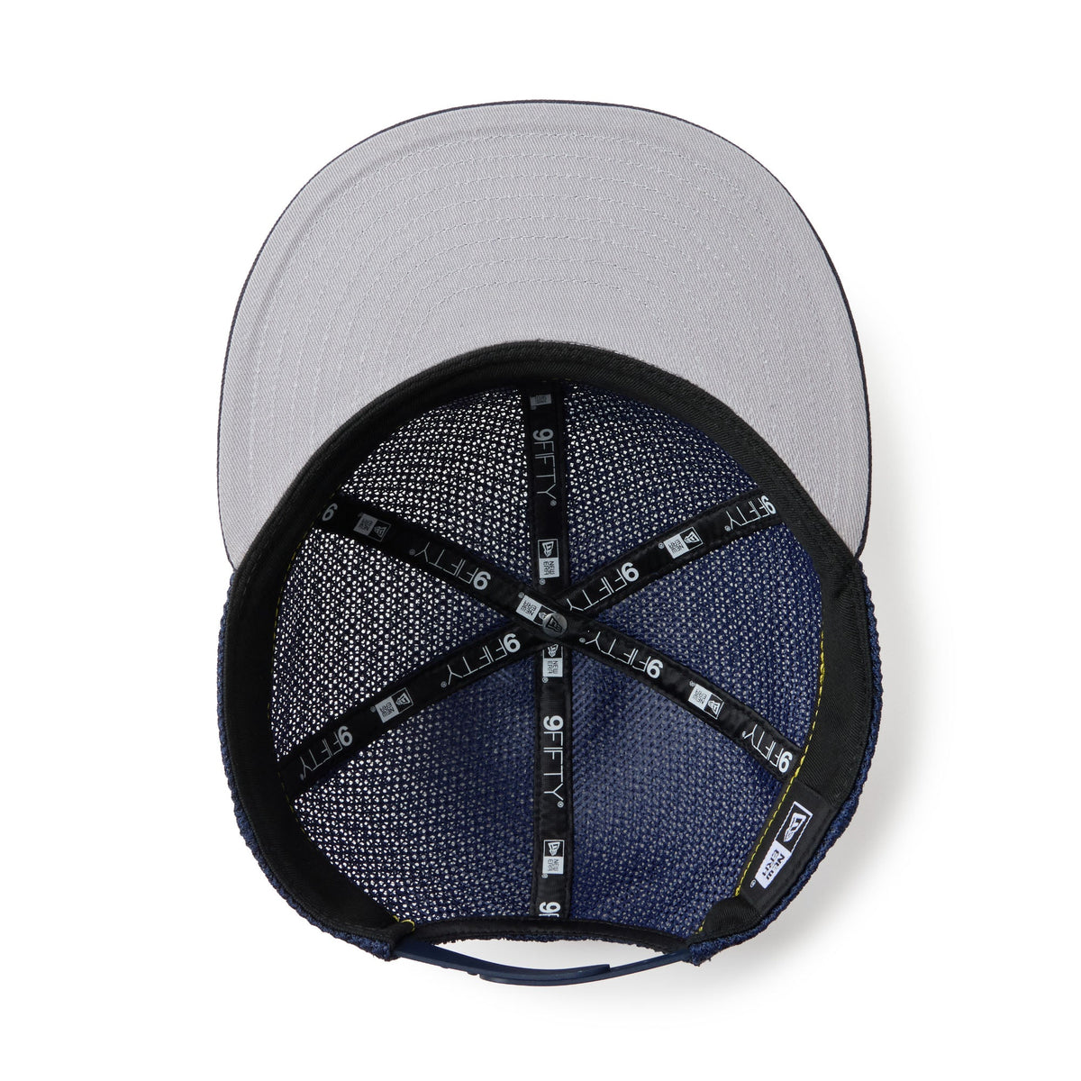 RC 9FIFTY Flat Visor powered by GORO (min-nano) ダブルメッシュ ネイビーメッシュ/ネイビー